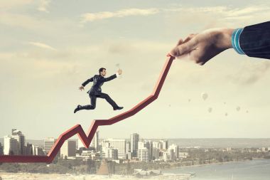 Başarı kadar yükseliyor. Karışık teknik