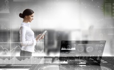 İş için yenilikçi teknolojiler. Karışık teknik