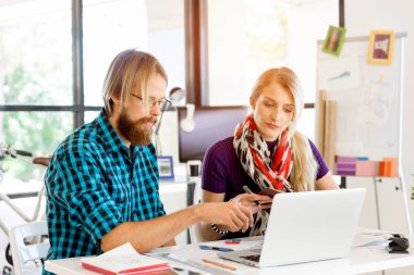 Masada iki Ofis çalışanları