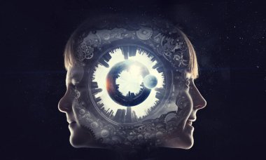 Bu büyük dünya keşfetmek. Karışık teknik