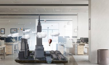 Mimari Proje dış. Karışık teknik