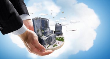 Endüstriyel yapı kavramı. Karışık teknik