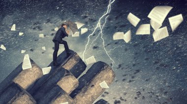 Her meydan okumak hazır. Karışık teknik