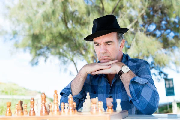 생각 체스 전략 — 스톡 사진