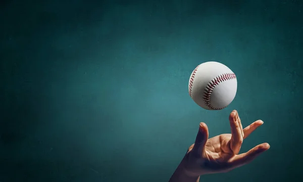 Concept de jeu de baseball — Photo