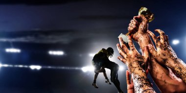 Zafer için mücadele. Karışık teknik