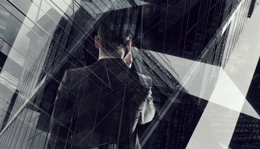 Modern iş tarzı. Karışık teknik