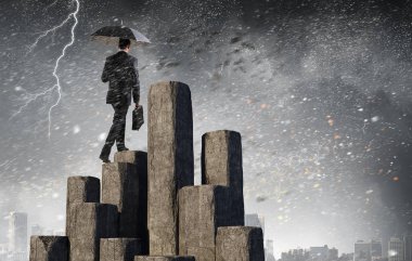 Her meydan okumak hazır. Karışık teknik