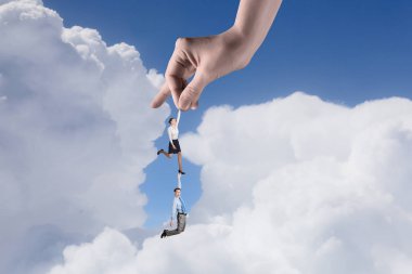 El güç ve kontrol. Karışık teknik