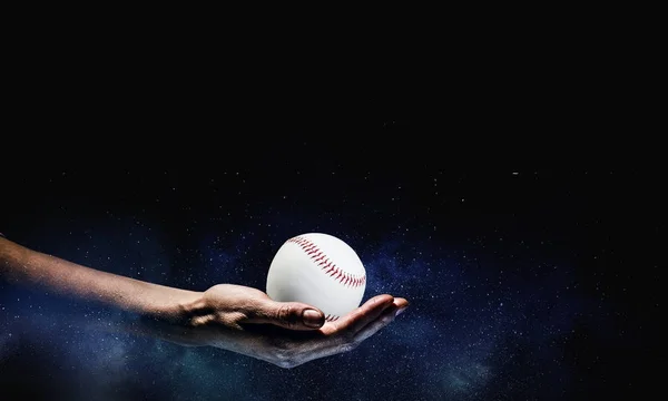 Conceito de jogo de beisebol — Fotografia de Stock
