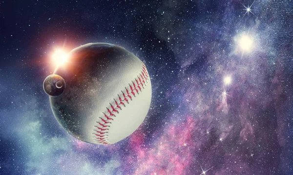 棒球游戏的概念 — 图库照片