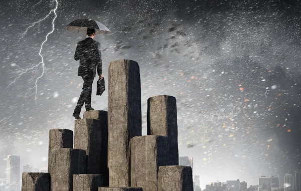 Her meydan okumak hazır. Karışık teknik