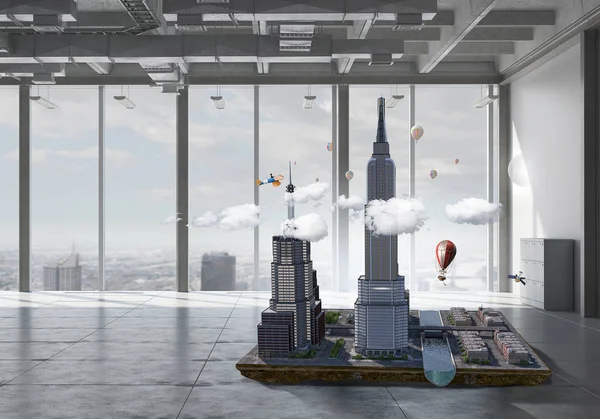 Mimari Proje dış. Karışık teknik