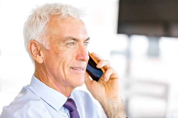 Geschäftsmann im Büro — Stockfoto