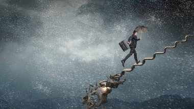 Herhangi Belki son adım. Karışık teknik