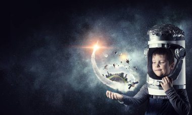 Uzay inceleyeceksiniz. Karışık teknik