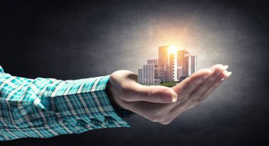 Endüstriyel yapı kavramı. Karışık teknik