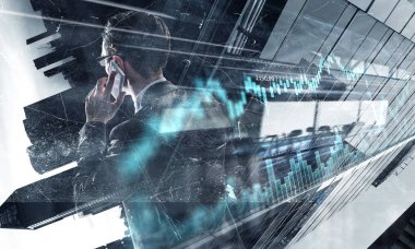 Modern iş tarzı. Karışık teknik