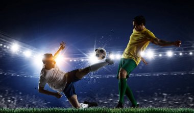 Futbol en iyi anlar. Karışık teknik