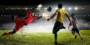 Futbol en iyi anlar. Karışık teknik