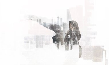 Başarı için kavga ediyordur. Karışık teknik