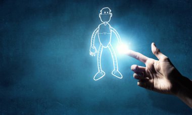 Komik kabataslak robot