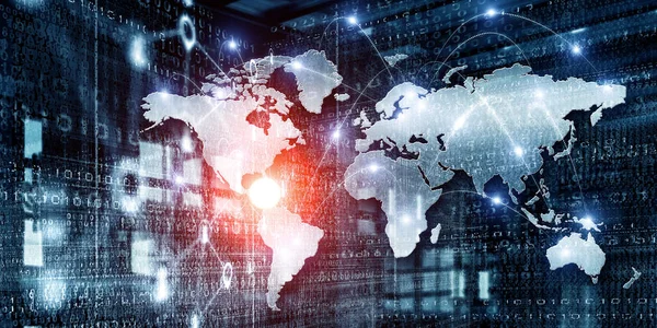 Attività di networking globale — Foto Stock