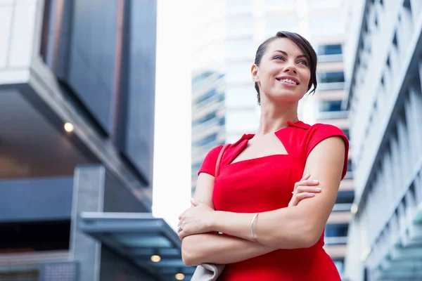 Retrato de mujer de negocios afuera —  Fotos de Stock