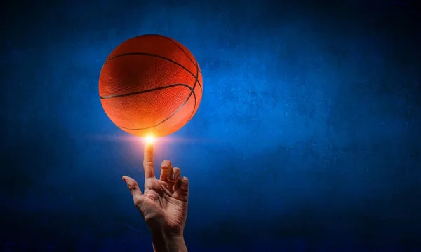 Concepto de juego de baloncesto — Foto de Stock