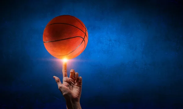 Conceito de jogo de basquete — Fotografia de Stock