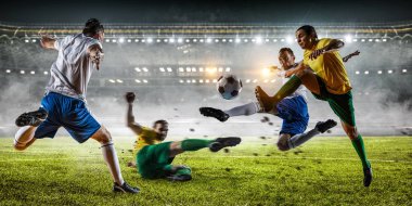 Futbol en iyi anlar. Karışık teknik