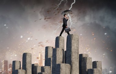 Her meydan okumak hazır. Karışık teknik