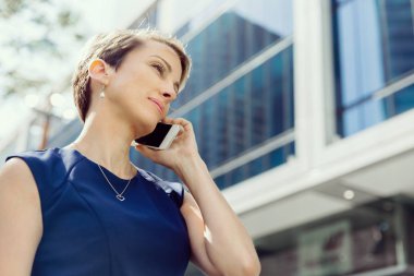 İş kadını Merhaba