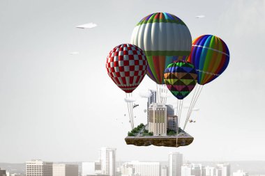 Şehir geliştirme projesi. Karışık teknik