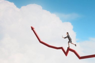 Başarı kadar yükseliyor. Karışık teknik