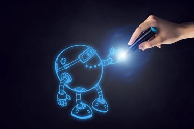 Komik kabataslak robot