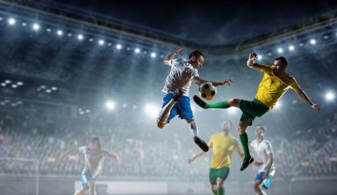 Futbol en iyi anlar. Karışık teknik