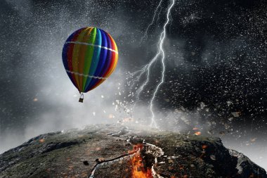 Fırtınası hava balonu