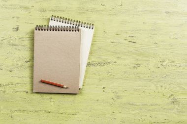 defter kalem ile