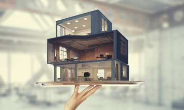 İç senin hayalini gerçekleştirmek. Karışık teknik