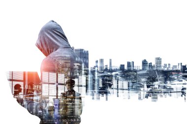 Hacker adam bilgi çalmak