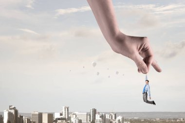 El güç ve kontrol. Karışık teknik