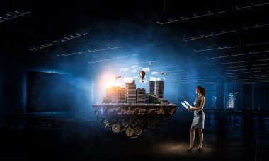 Yeni geliştirme projesi. Karışık teknik