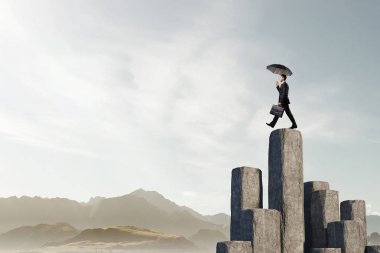 Her meydan okumak hazır. Karışık teknik