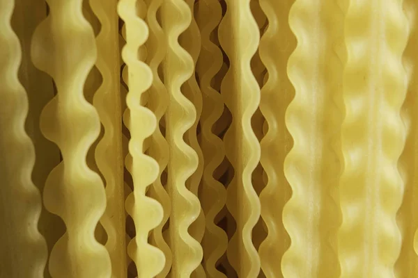 Close of yellow pasta — Stock Photo, Image