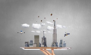 Kentsel İnşaat Fuarı. Karışık teknik