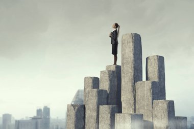 Ne zaman senin are üstünde tepe. Karışık teknik