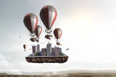 Şehir geliştirme projesi. Karışık teknik