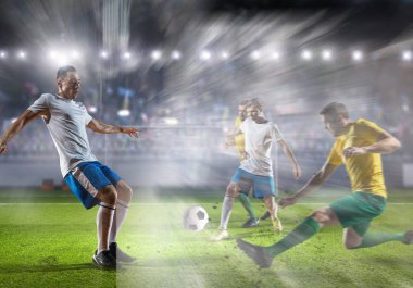 Futbol en iyi anlar. Karışık teknik