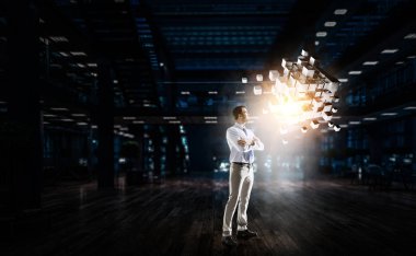 Yenilikçi teknolojiler entegrasyon. Karışık teknik